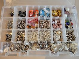 Bastelset: Schmuckteile für DIY Projekte, viele Farben!
