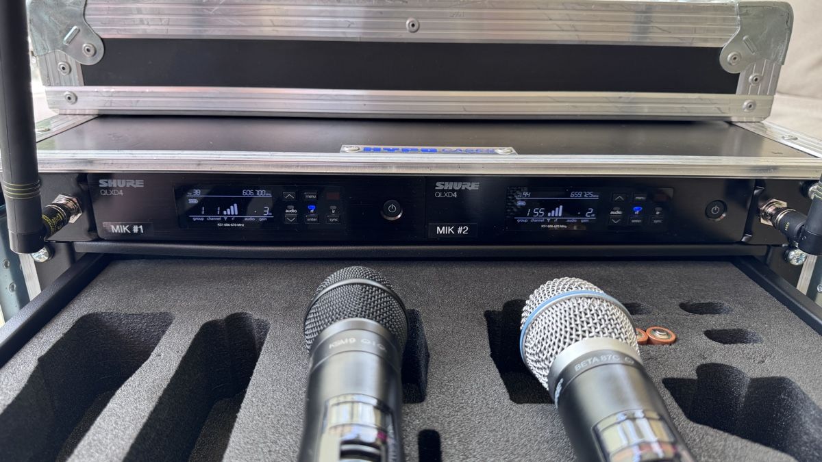 Shure Microfoni: Shure QLXD4 Funkmikrofon Komplett Set – Usato da Rupperswil venduto da Tw-Audio 2