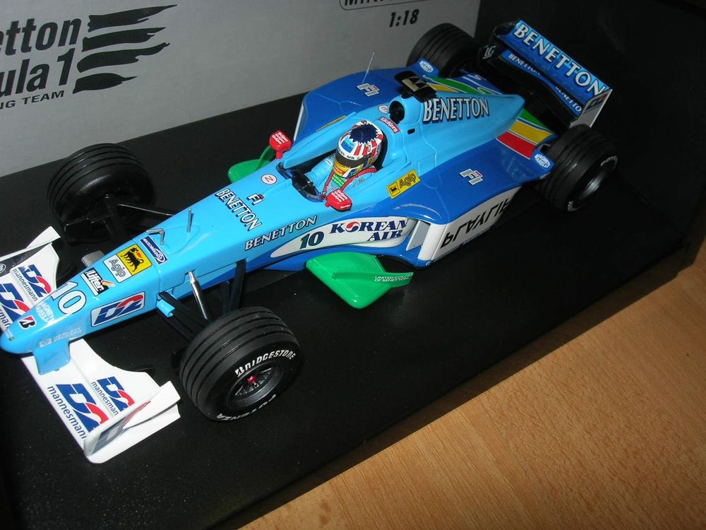 Benetton B 199 A.Wurz 1999 * Minichamps 1:18 | Kaufen Auf Ricardo