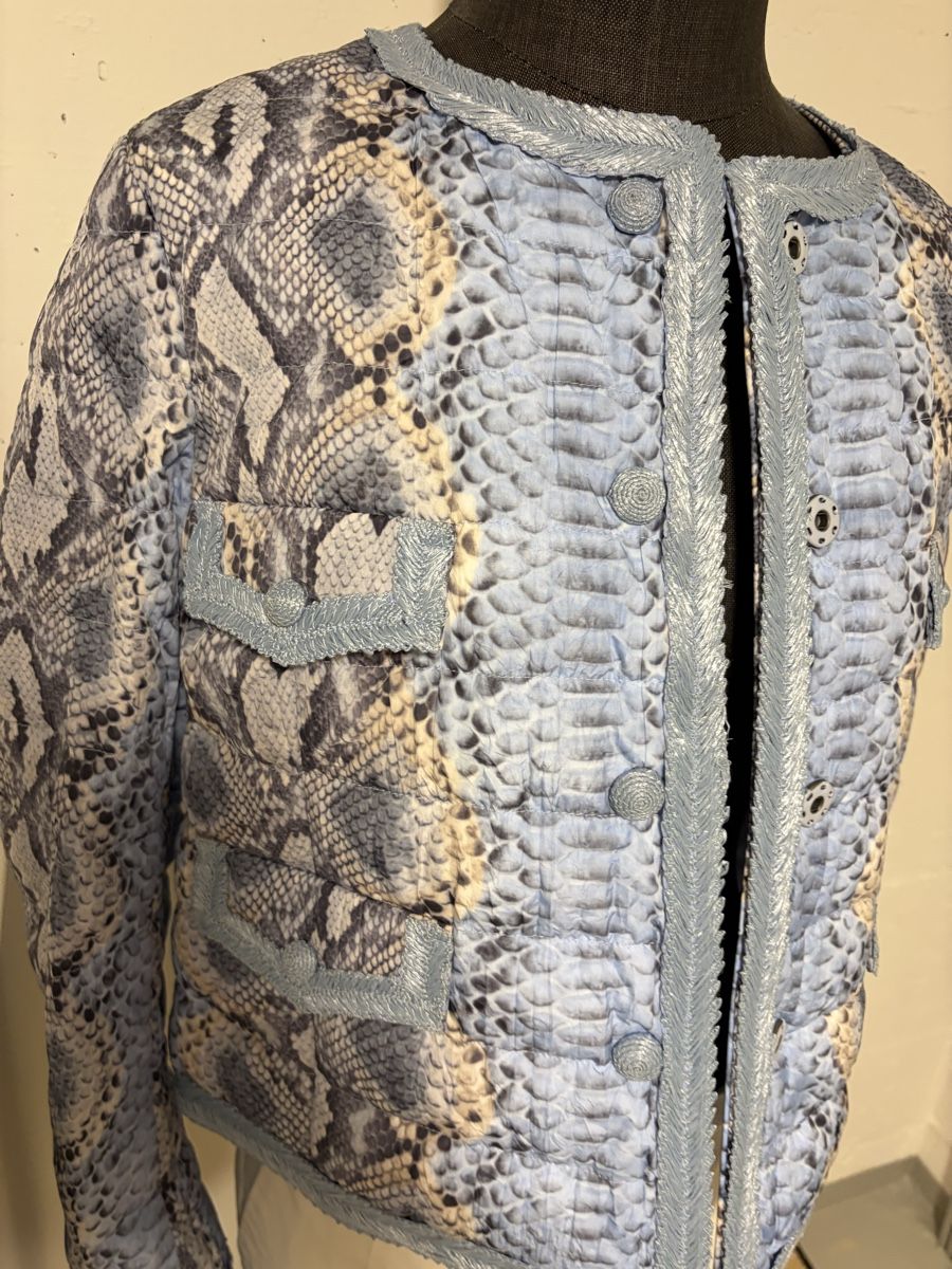Ermanno Scervino Jacken: Ermanno Scervino Jacket Snakeskin Pattern Size 40 – Neu (gemäss Beschreibung) aus Sarnen von vik_jw5z 3