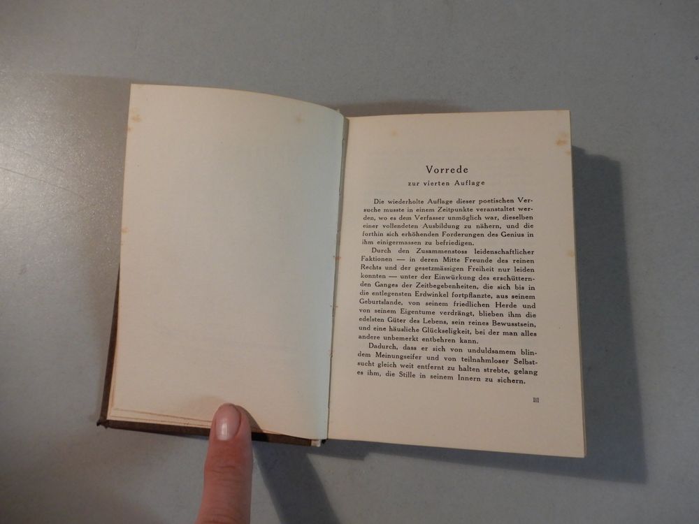 Livres: Gedichte von J. G. Salis - Vintage Buch für Sammler! 1924 – D'occasion à Erstfeld par Mario_boe0 2