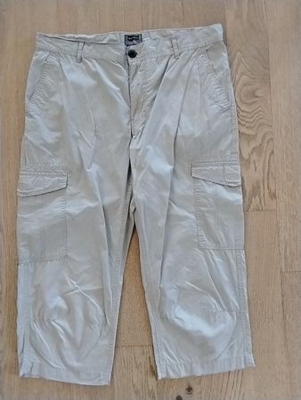Herrenhose kurz beige Grösse 52 
