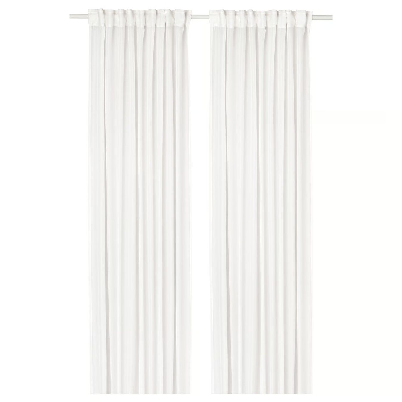 Ikea Vorhänge: Vorhang STENFRÖ 2x145cm, weiss, halbtransparent – Neu und originalverpackt aus Zürich von Xeranon0 1