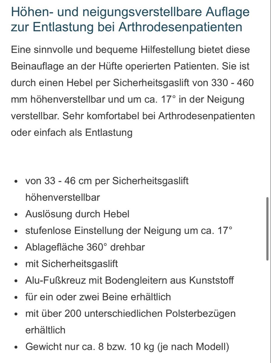 Sgabelli: Beinauflage höhenverstellbar – Usato da Zürich venduto da Jul8047 4