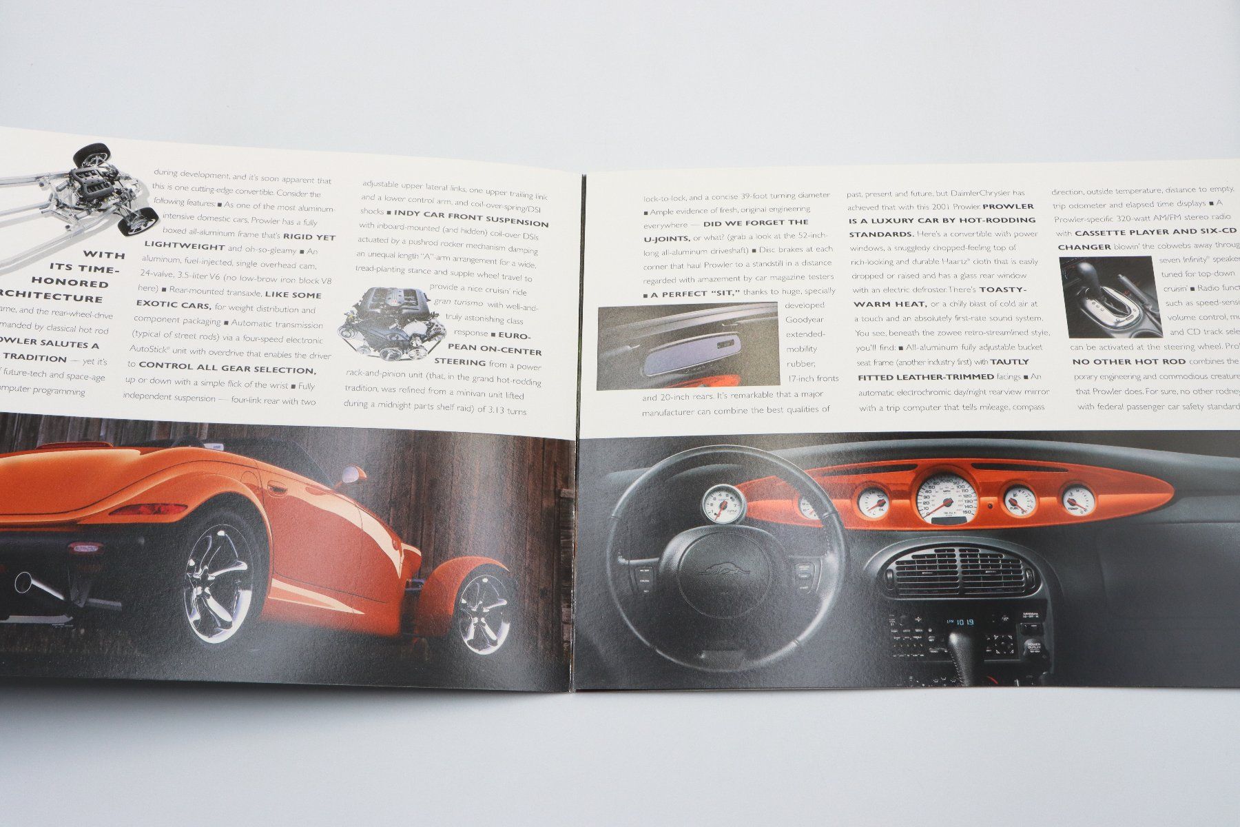 Chrysler Documenti: Plymouth Prowler 2001 Prospekt – Usato da Bühl b.Aarberg venduto da Collectorpassions 2
