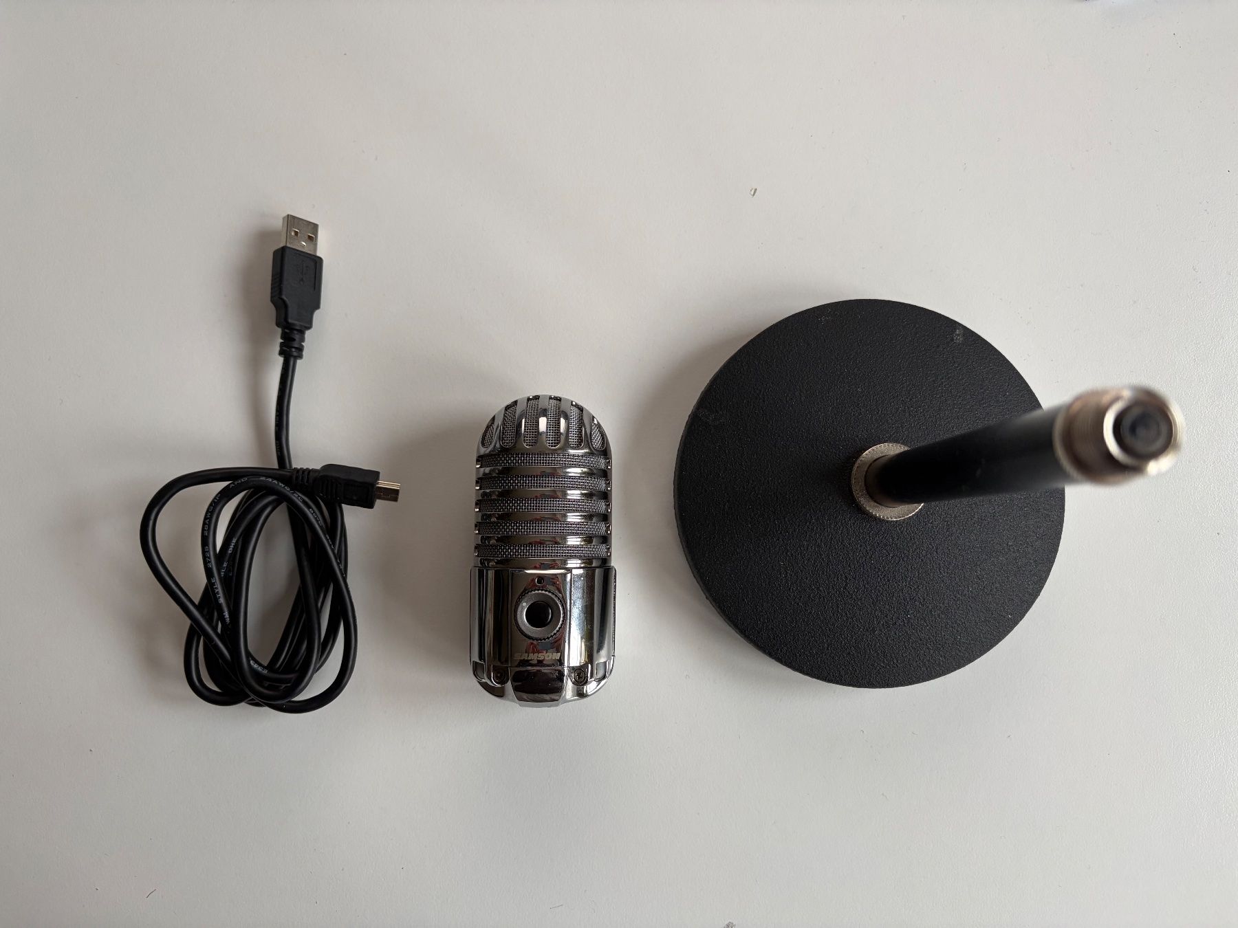 Microfoni: Kondensator-Mikrofon Samson Meteor USB + Tisch-Stativ – Usato da Zürich venduto da mmichele 1