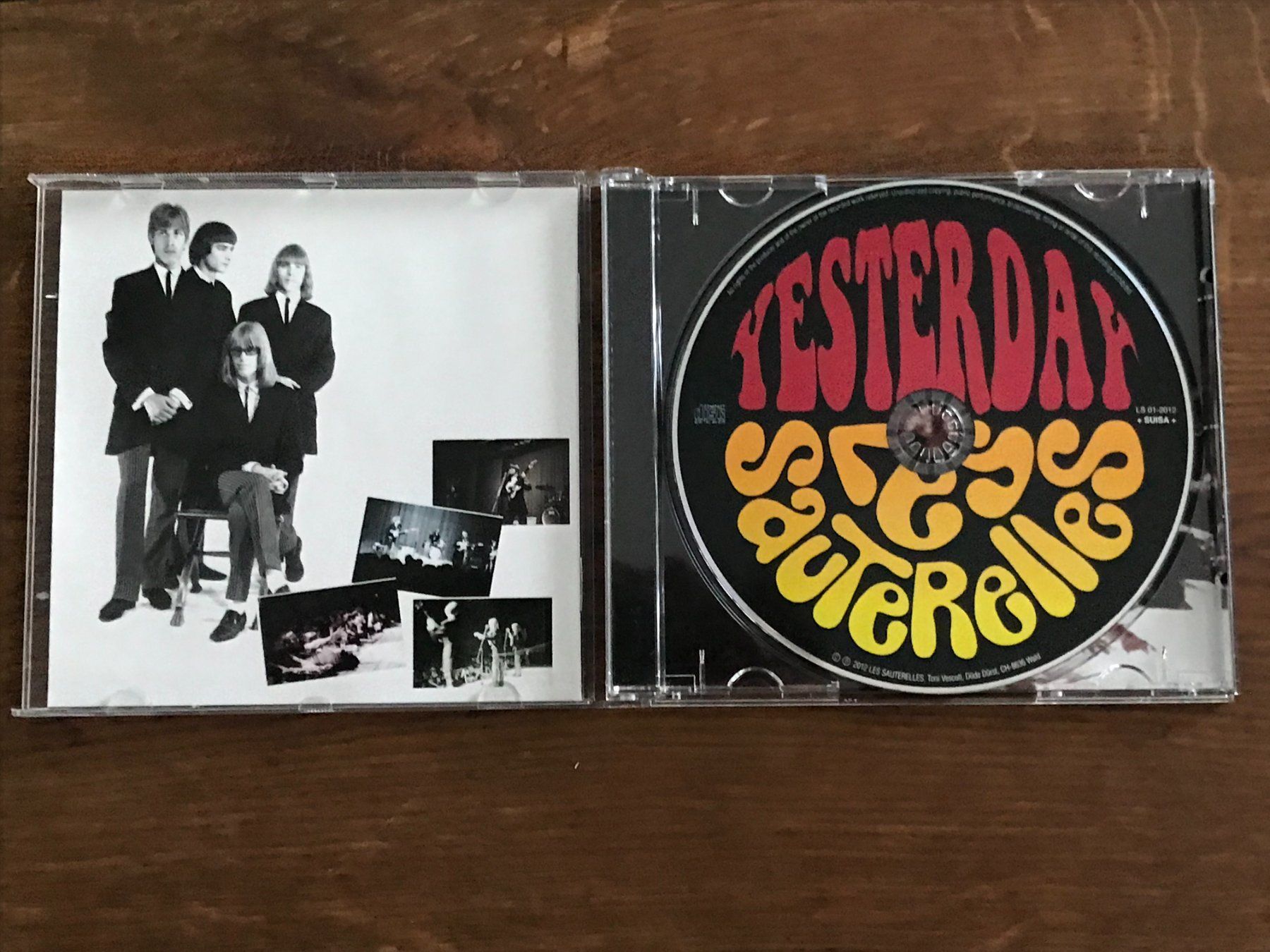 CD: LES SAUTERELLES - Yesterday - Swiss Beat – Usato da Buchs AG venduto da Archie 1