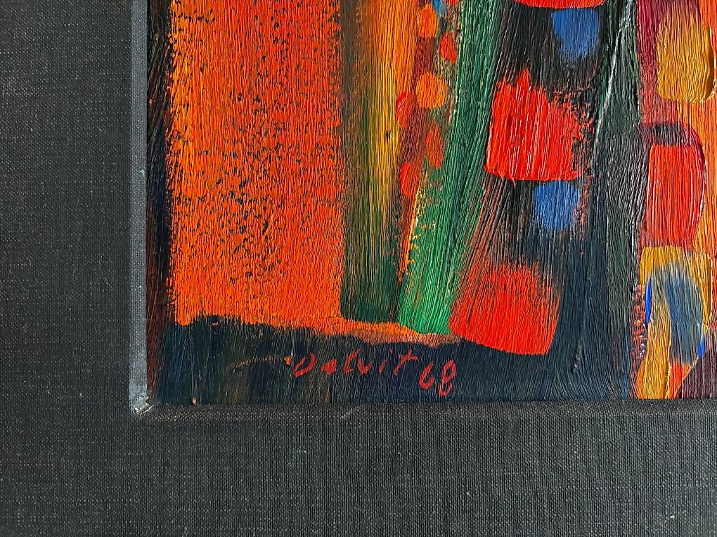 Gemälde: Oskar Dalvit, Ölgemälde «Festlich», 1968 – Gebraucht aus Zürich von tkhs 2