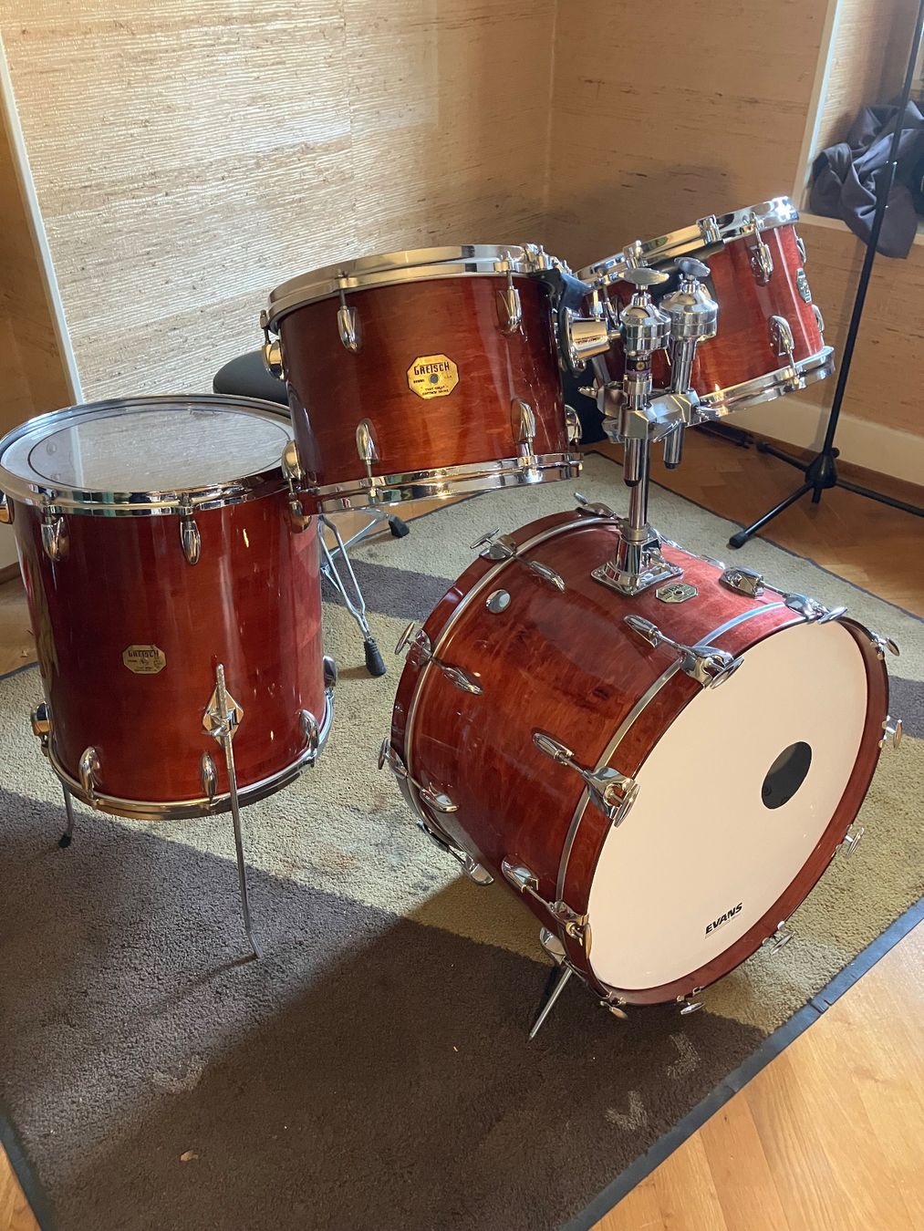 Gretsch Musikinstrumente: Gretsch drums stop signature from 1975 – Gebraucht aus Chernex von nedon 2