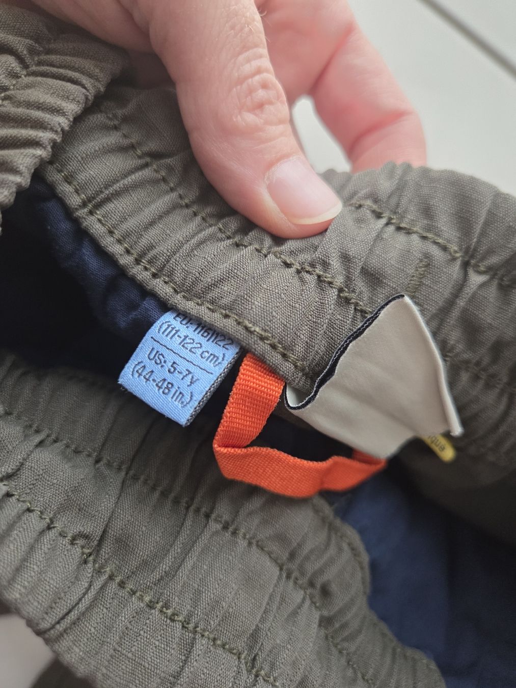 Namuk Pantaloni: Namuk Dash 116/122 mit Loch – Difettoso da Zeiningen venduto da Williner 3