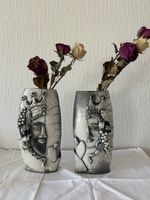 Vaso decorativo in ceramica fatto a mano