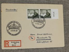 Brief Deutsches Reich mit Sonderstempel 1944