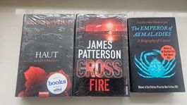 3 Krimi Bestseller: Patterson, Hayder, Mukherjee - Neu!