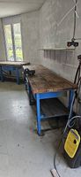 2 Tables d'atelier avec tiroirs 