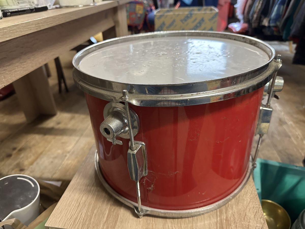Strumenti musicali: Vintage Trommel / Drum - Durchmesser 36 cm - Rot! – Usato da Schöftland venduto da Astika