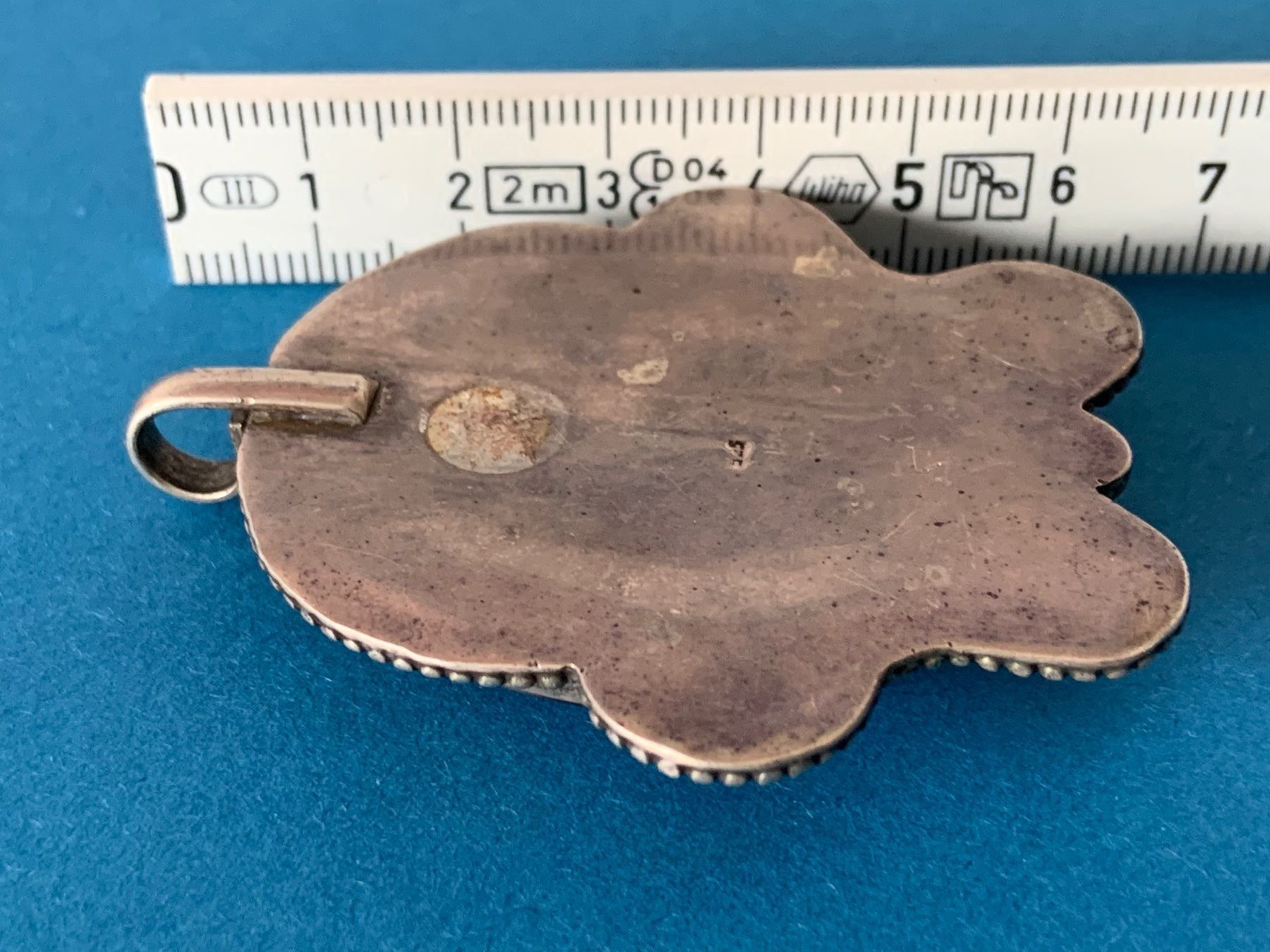 Pendentifs: Indisches Amulett JASPIS HAND – Neuf (Voir description) à Laufen par belleskulptur 1