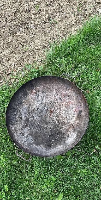 Feuerschale: Feuerschale (60cm) mit Grillring / Plancha – Gebraucht aus Islisberg von J12582 1