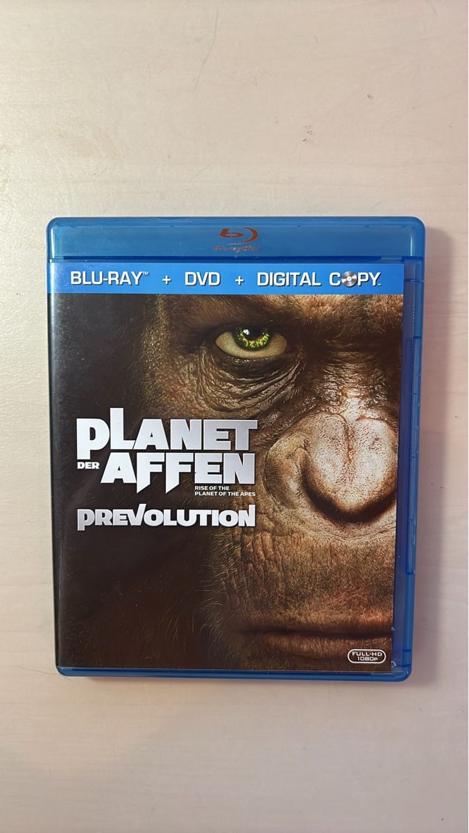 Tutti i DVDs: Planet der Affen: Prevolution - Blu-ray/DVD Top Zustand! – Usato da Ruswil venduto da Slivio_