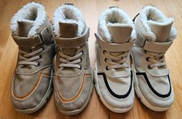 2 Paar Herbstschuhe für Kinder Grösse 34