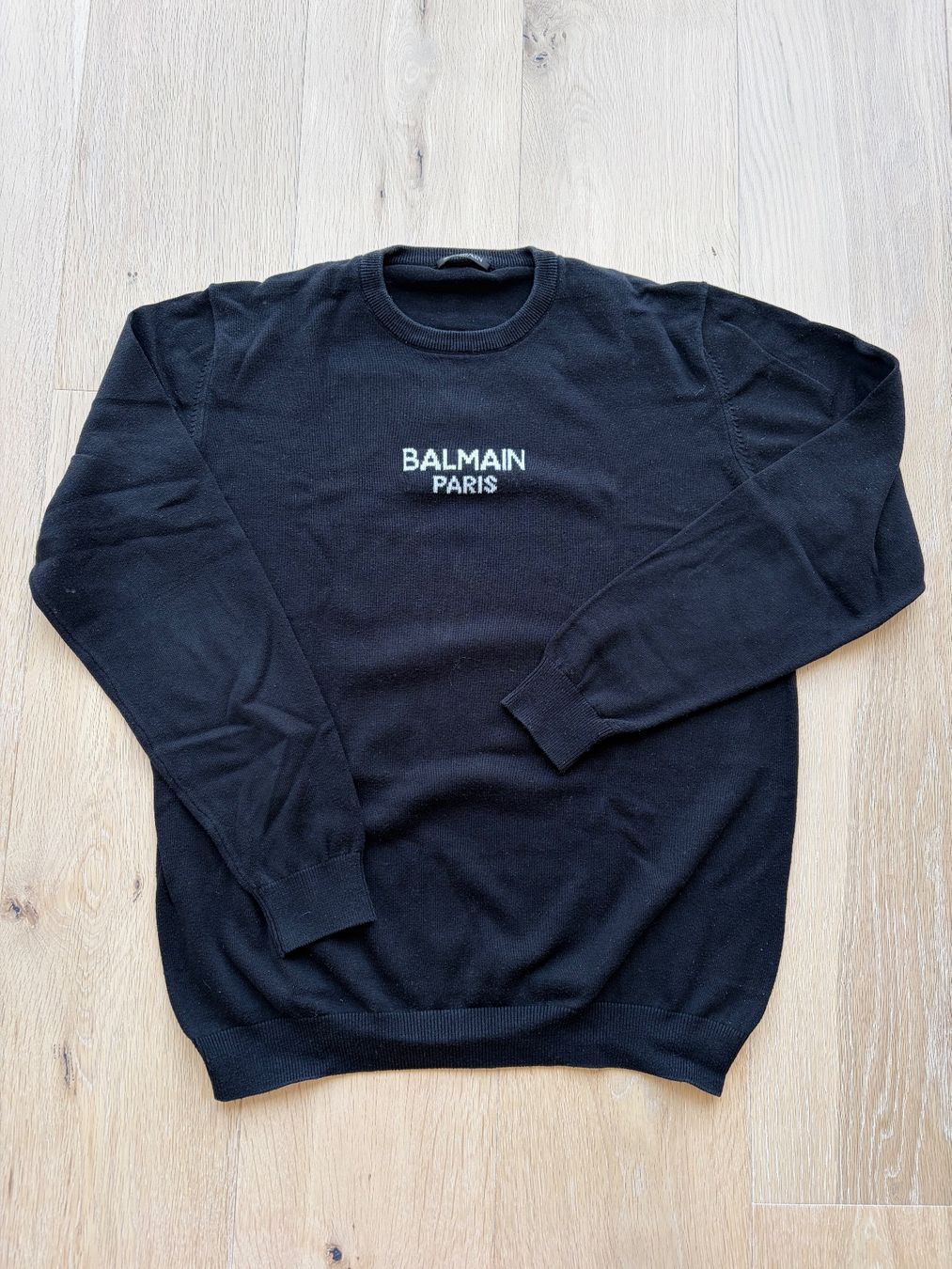 Balmain Maglioni & Felpe: Balmain Paris Pullover, schwarz, Grösse M – Usato da Lengnau venduto da yzb_hb59
