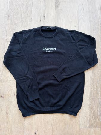 Balmain Paris Pullover, schwarz, Grösse M