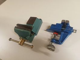 2 Schraubstöcke/Mini Schraubstock Set für Werkstatt