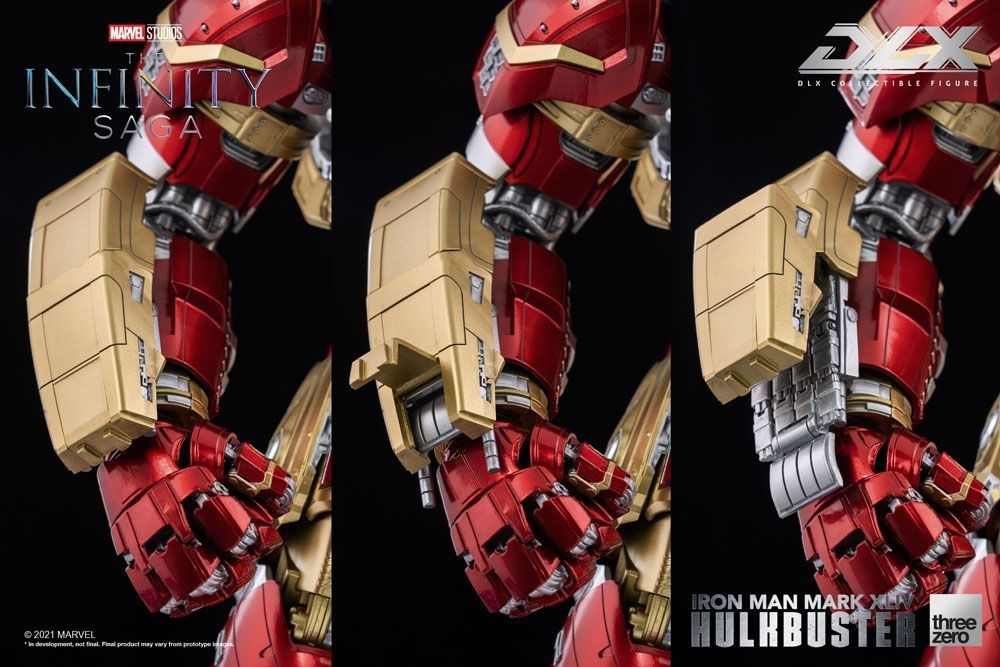 Figuren: Threezero Hulkbuster & Iron Man Mark43 1:12 Set. – Neu und originalverpackt aus Dürnten von Nexomynon 5