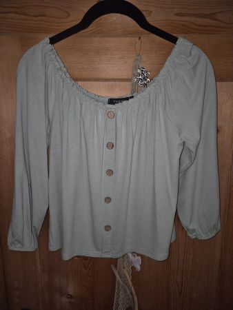 TopShop Shirt, Grösse M, mintgrün, neuwertig! Sommer
