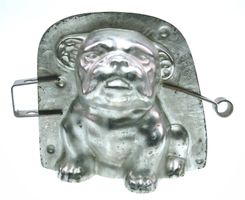 Schokoladengiessform Mops mini Bulldogge