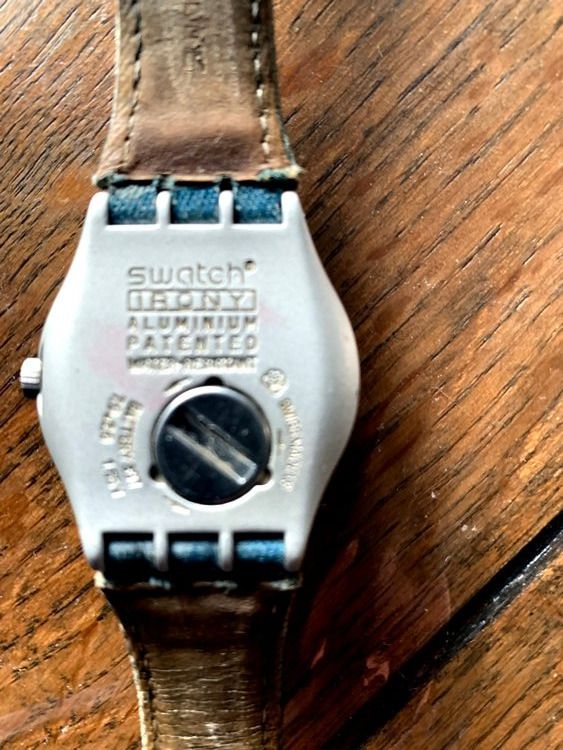 Swatch irony aluminium discount patented