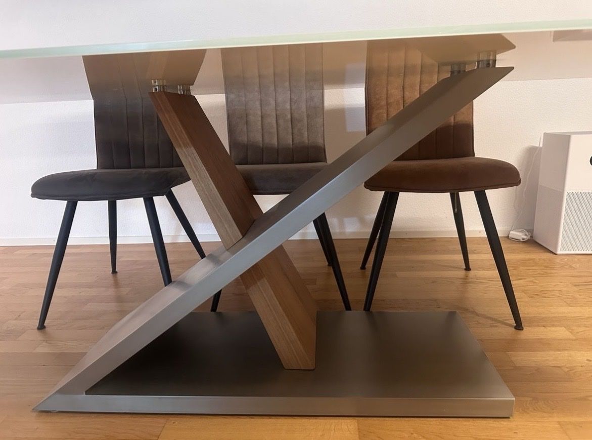 Tische: Designer Esstisch Milchglasplatte 220cm – Gebraucht aus Oberglatt ZH von El.is1 4
