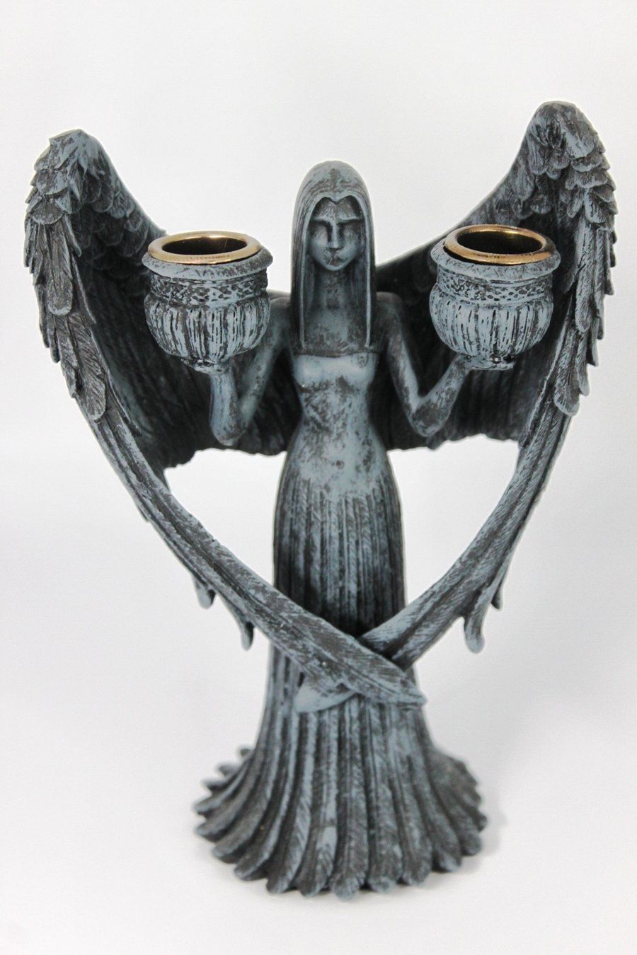 Portacandele: Bougeoir ange noir – Nuovo e nell'imballaggio originale da Marsens venduto da carobazar