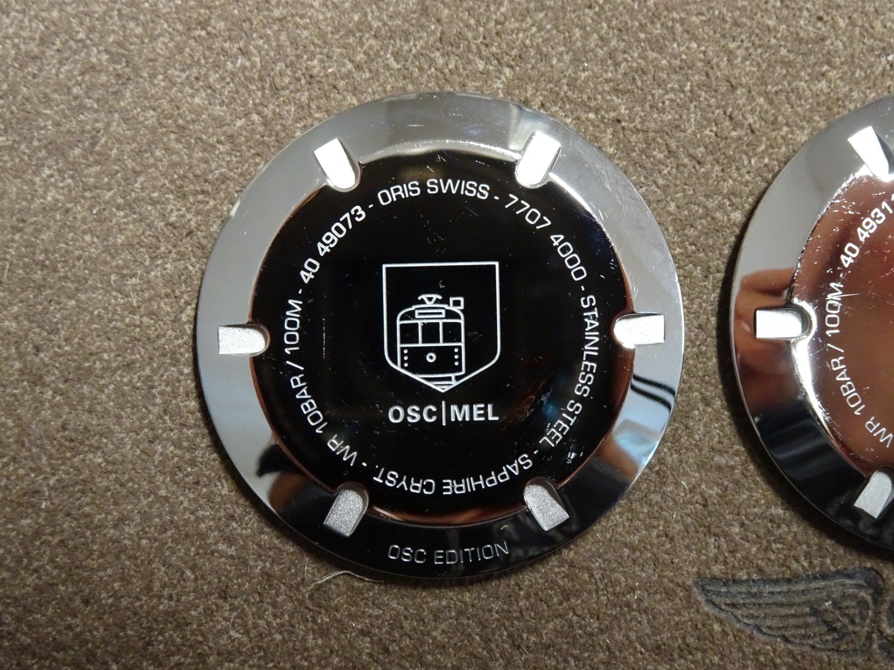 Oris Montres: Gehäuseböden Oris OSC – D'occasion à Winterthur par Sintoras01 1