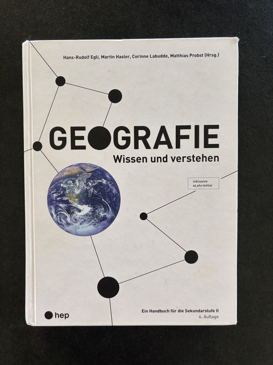 Bücher: Geografiebuch  – Gebraucht aus Heimenschwand von Kaspar_Ulrich