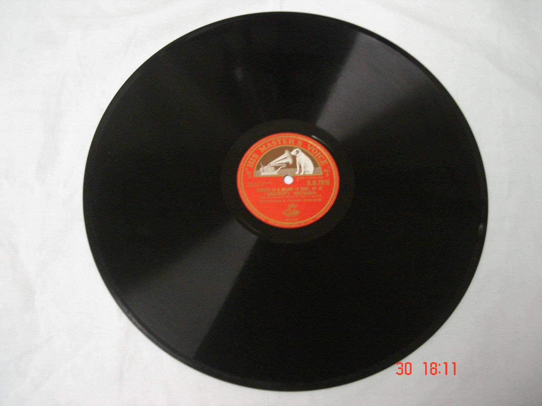Dischi in vinile: Schellackplatten Beethoven Kreutzersonate A-Dur Op.47 – Usato da Aeschi SO venduto da abi1951 5