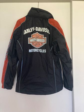 Harley Davidson Regenjacke mit Hose u. Überziehschuhe