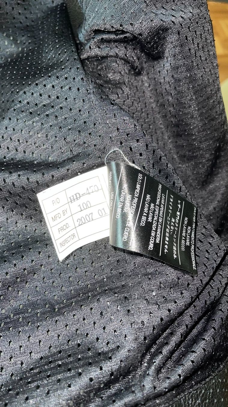 Harley-Davidson Jacken: Harley-Davidson Lederjacke Herren Grösse L – Gebraucht aus Borgonovo von kibinsky 3