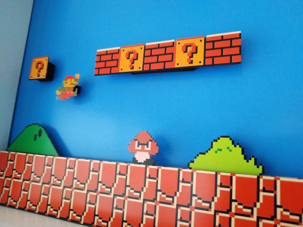 Super Mario Bros. World 1-1 Shadow Box Diorama (NES) | Kaufen auf Ricardo