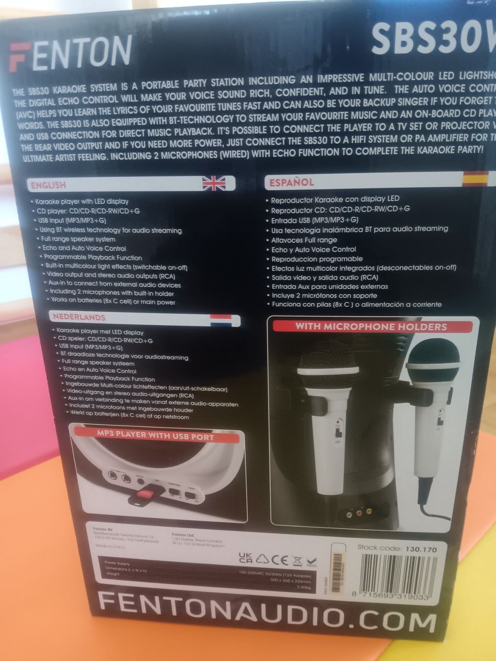 Audio- & Mediensysteme: Karaoke Player mit Display – Neu (gemäss Beschreibung) aus aarburg von macacito 3