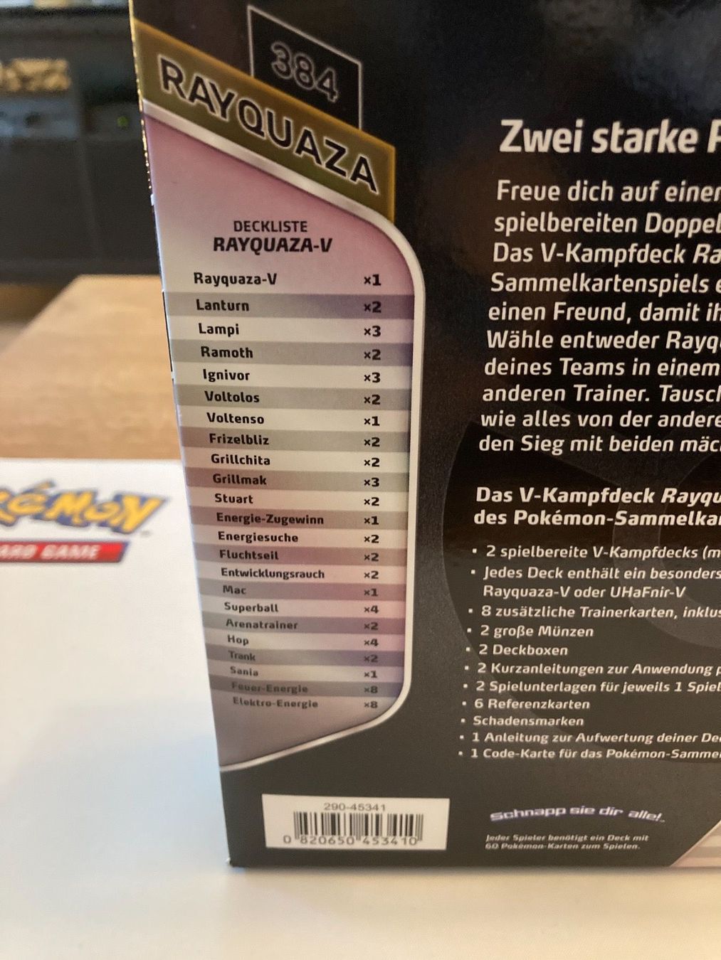 Cartoline: Pokemonkarten V Kampf-Deck Ray VS. Uha – Usato da Küssnacht am Rigi venduto da Ebikoner 5