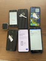 Diverse Handys Defekt (4xiPhone, 1xGoogle, 1xAGM,1xWatch)