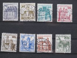 BRD 1977 / 92  Burgen & Schlösser I gest