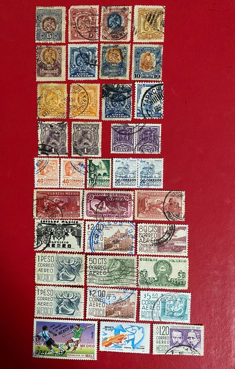 Les timbres du Mexique: entre histoire, raretés et valeurs de collection