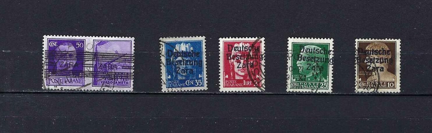 Tous les timbres: WKII Besetzung Zara gest. – D'occasion à Altstätten SG par Nandodax