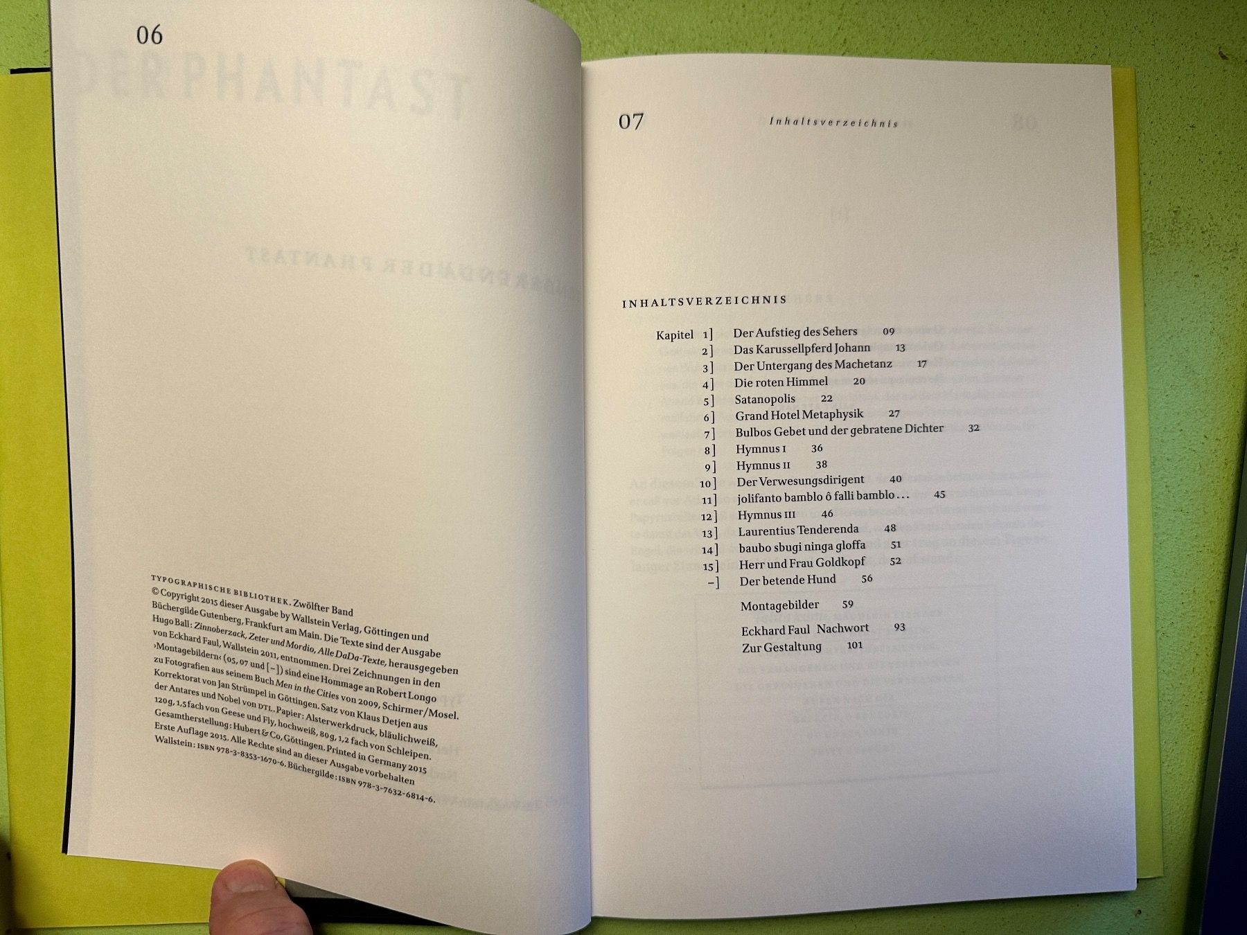Bücher: Hugo Ball: Tenderenda der Phantast. – Gebraucht aus Zürich von allp 3