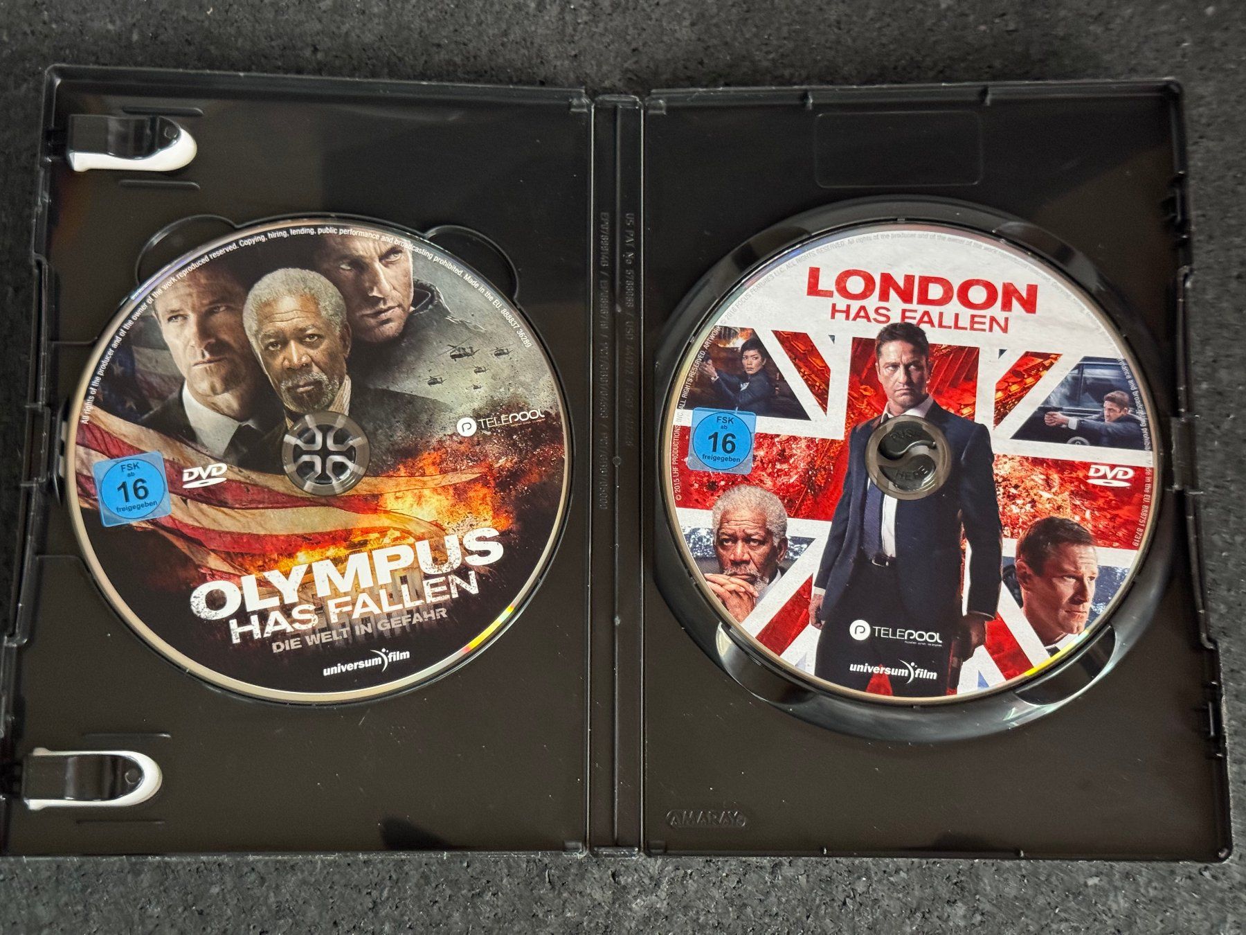 Tutti i DVDs: Olympus has fallen  + London has fallen 2 DVD's DE/EN – Usato da Fribourg venduto da tschjoly 4