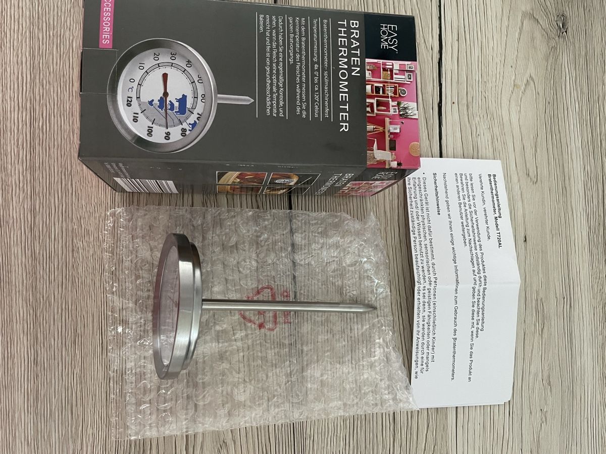 Sonstiges für Haushalt & Wohnen: Neues Braten Thermometer von Easy Home – Gebraucht aus Oberwil BL von Petermib 1