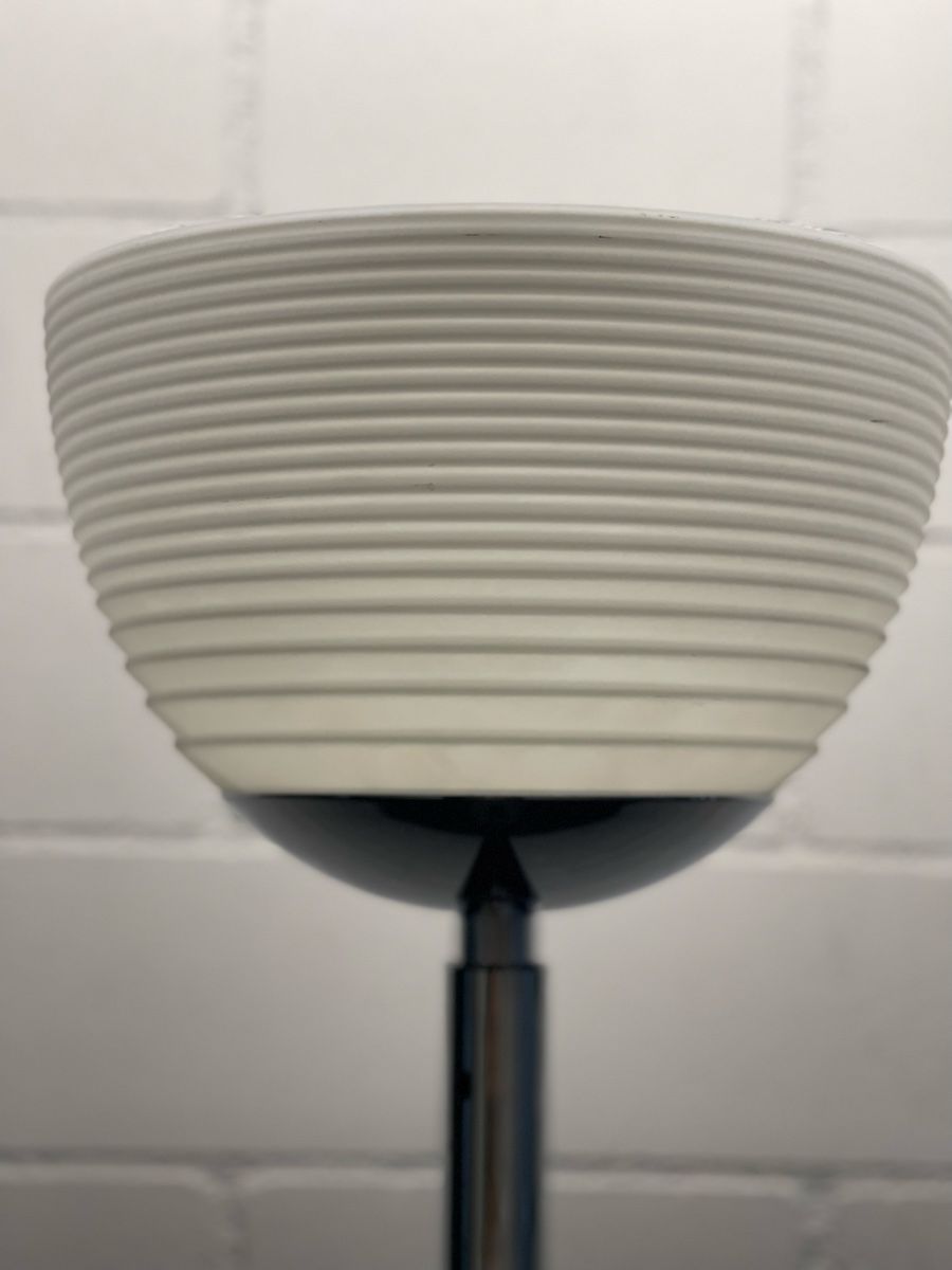 Lampen: Stehlampe Quarto von Ribag, Vintage Chrom – Gebraucht aus Bern von Delamer 1