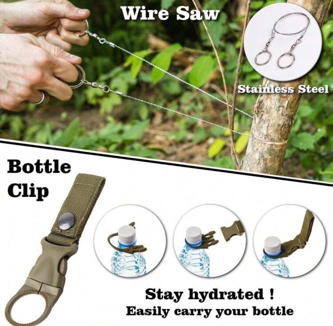 Alle Werkzeuge: Survival Kit / Notfall Ausrüstung Camping Outdoor – Neu und originalverpackt aus Emmenbrücke von ShopDirect 5