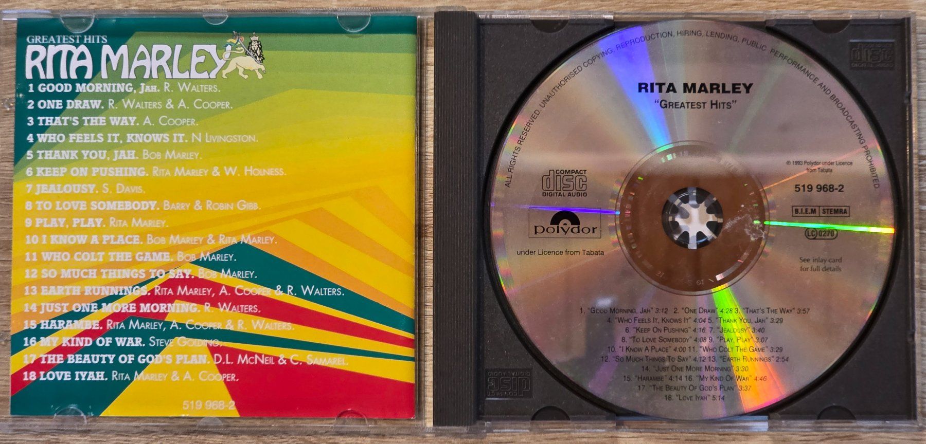 CD: Rita Marley Greatest Hits – Usato da Rohrbach venduto da lod_m58r 1